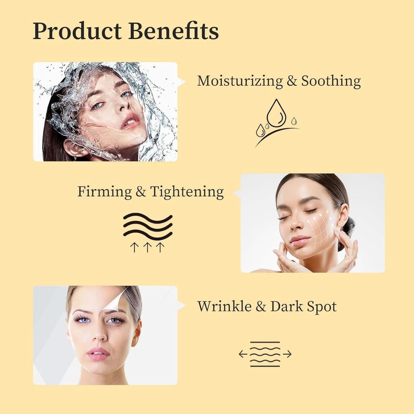 Snail Mucin 92% Face Moisturizer,Advanced Snail 92 All In One Cream,Lightweight Moisturing Cream for Dry Skin,Soothes Damaged Skin,Improves Skin Vitality,Moisturizer Face Cream, 3.52 fl.Oz
